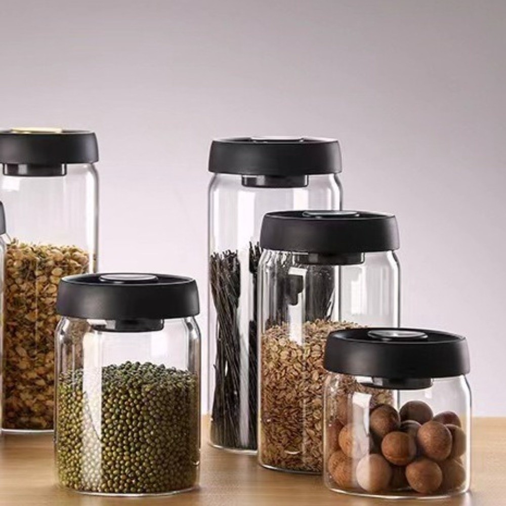 Food Storage Vacuum Containers - Bocal hermétique sous vide anti-humidité en