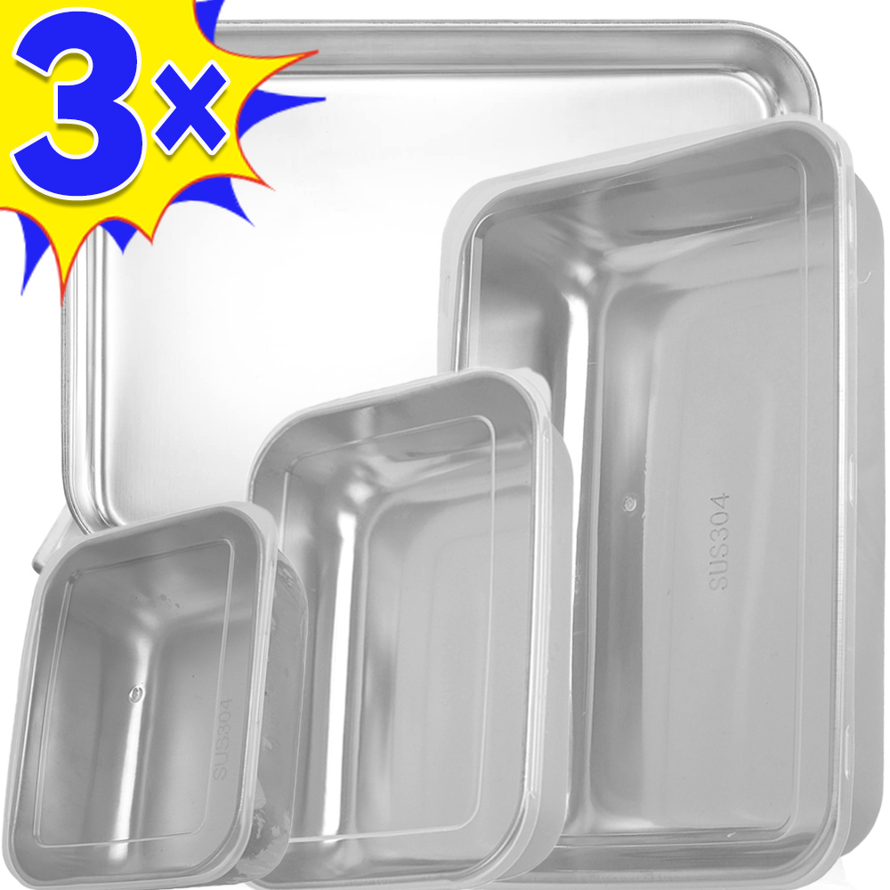 Food Storage In Stainless Steel - Boîte de stockage des aliments en