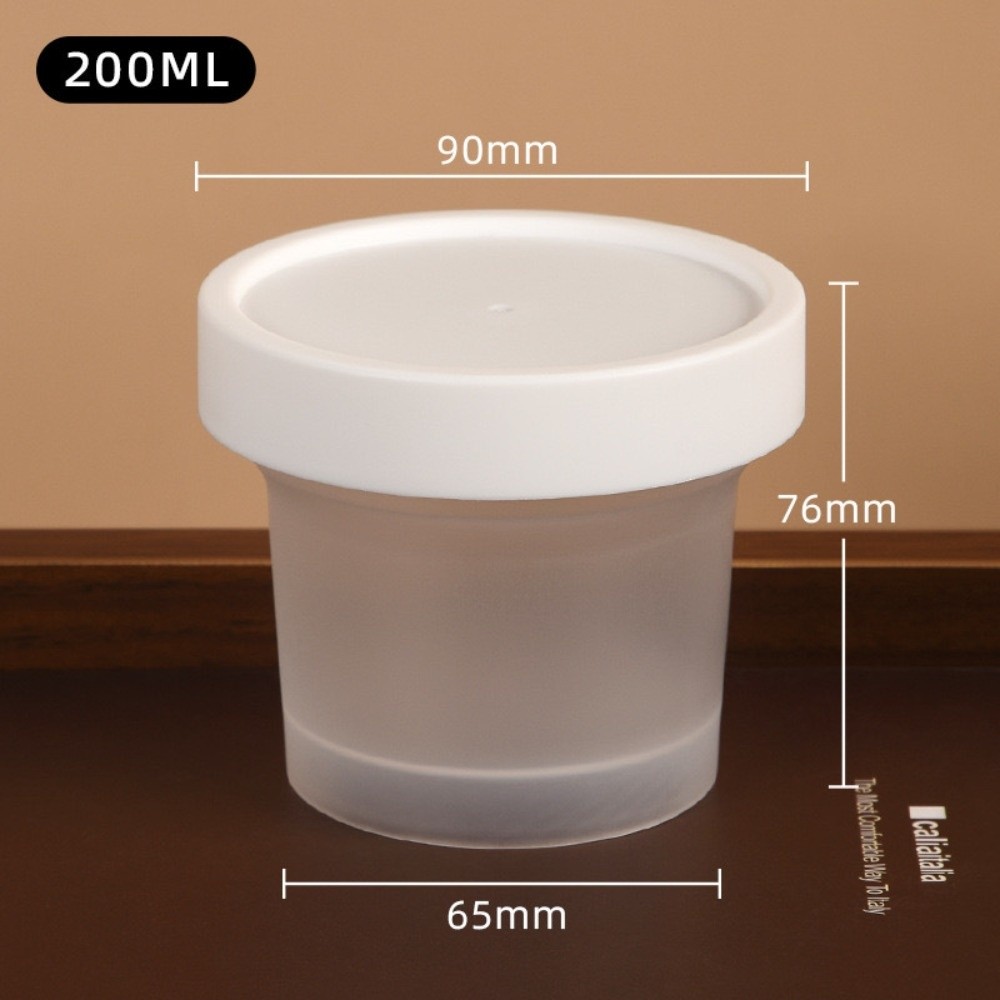 Food Storage Yogurt - 10 pots transparents pour yaourt et