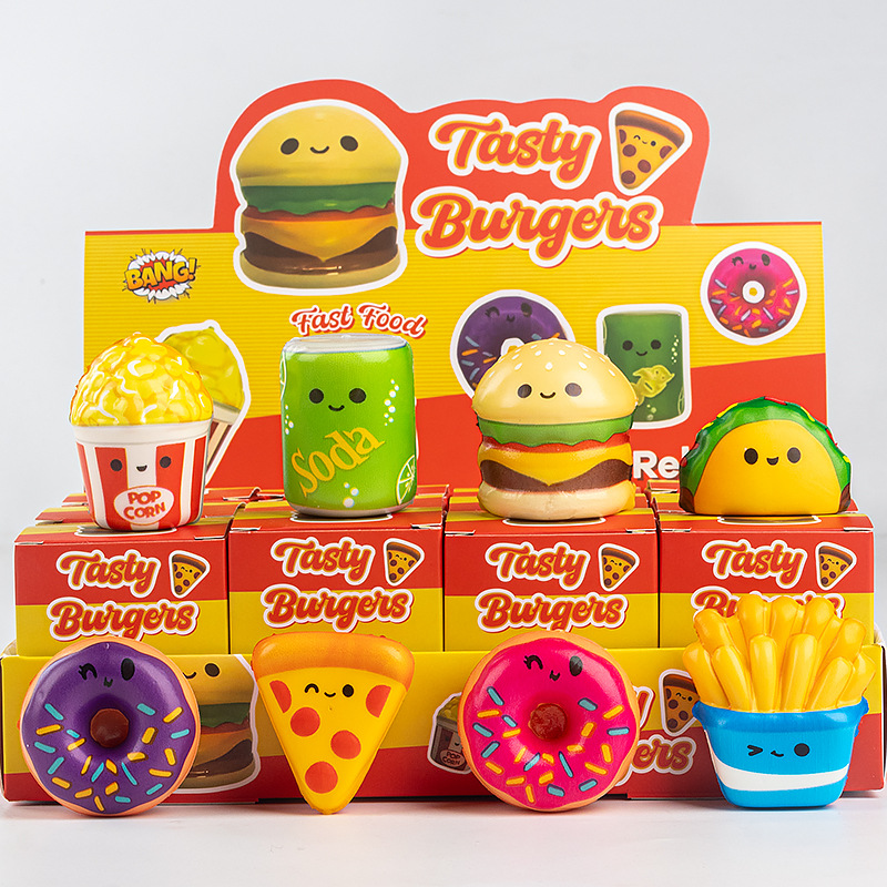 Food Storage Kits - Lot de 12 jouets anti-stress à