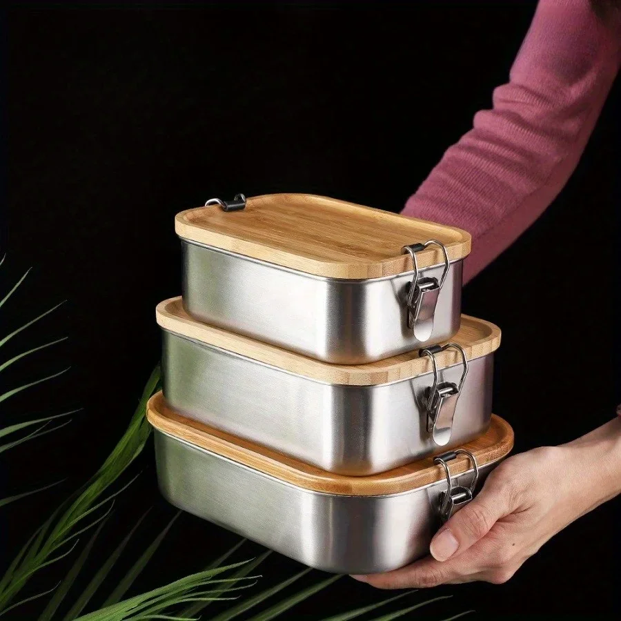 Food Storage In Stainless Steel - Nouvelle boîte à lunch en acier