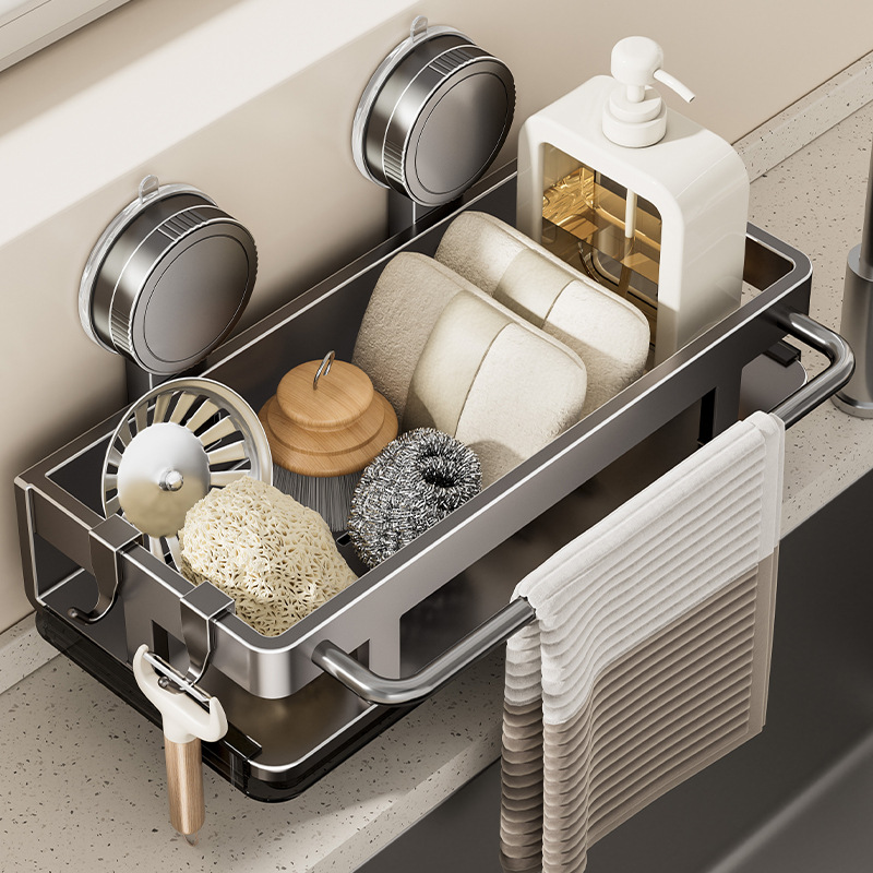 Food Storage Shelving - Étagère de rangement à ventouse, support