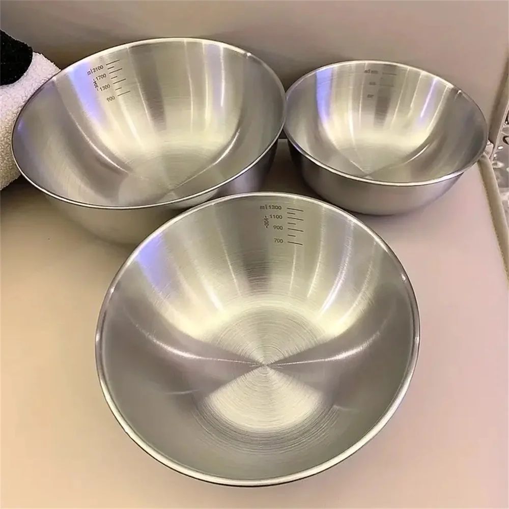 Food Storage In Stainless Steel - Ensemble de 1 à 3 bols