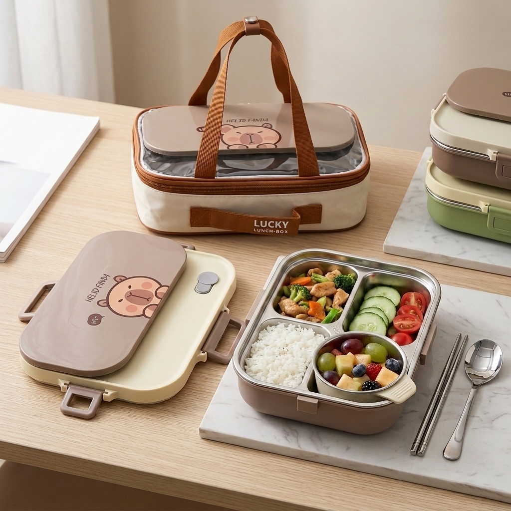Food Storage Kits - Ensemble de boîtes à lunch bento