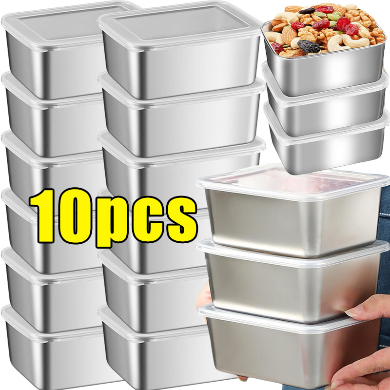 Food Storage In Stainless Steel - Conteneurs de stockage des aliments en