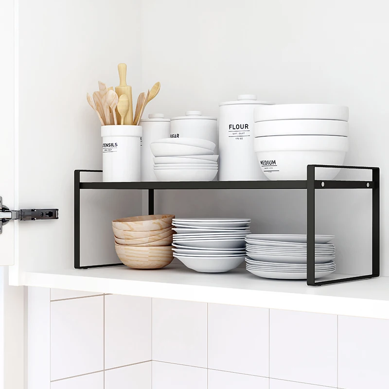 Food Storage Shelving - Égouttoir à vaisselle en acier, support