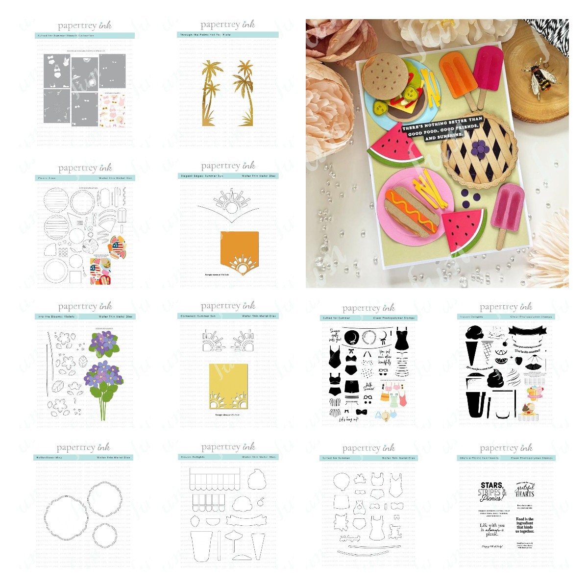 Food Storage Kits - Mini ensemble de timbres et matrices