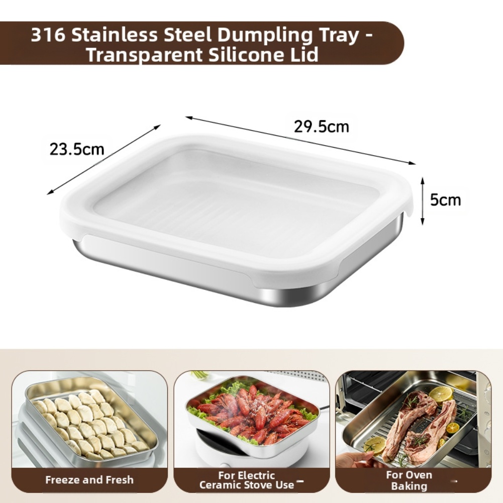 Food Storage In Stainless Steel - Récipient de stockage des aliments en
