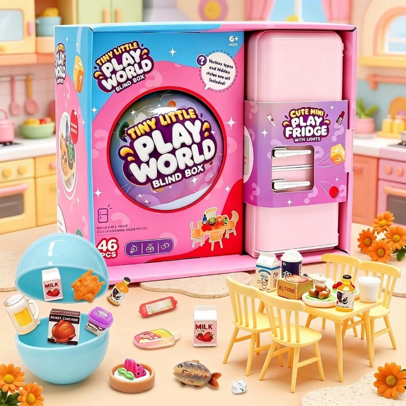 Food Storage Kits - Nouvelle Boîte Mystère Mini Réfrigérateur 2026