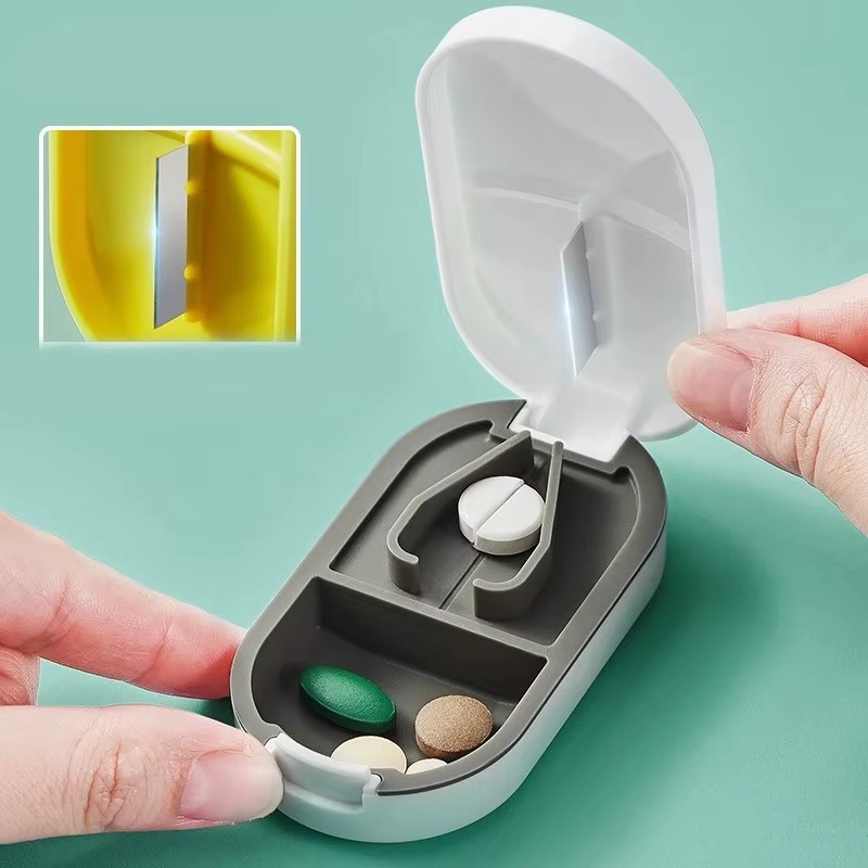 Coupe-pilule Multiple Portable - Food Storage In Stainless Steel avis et prix