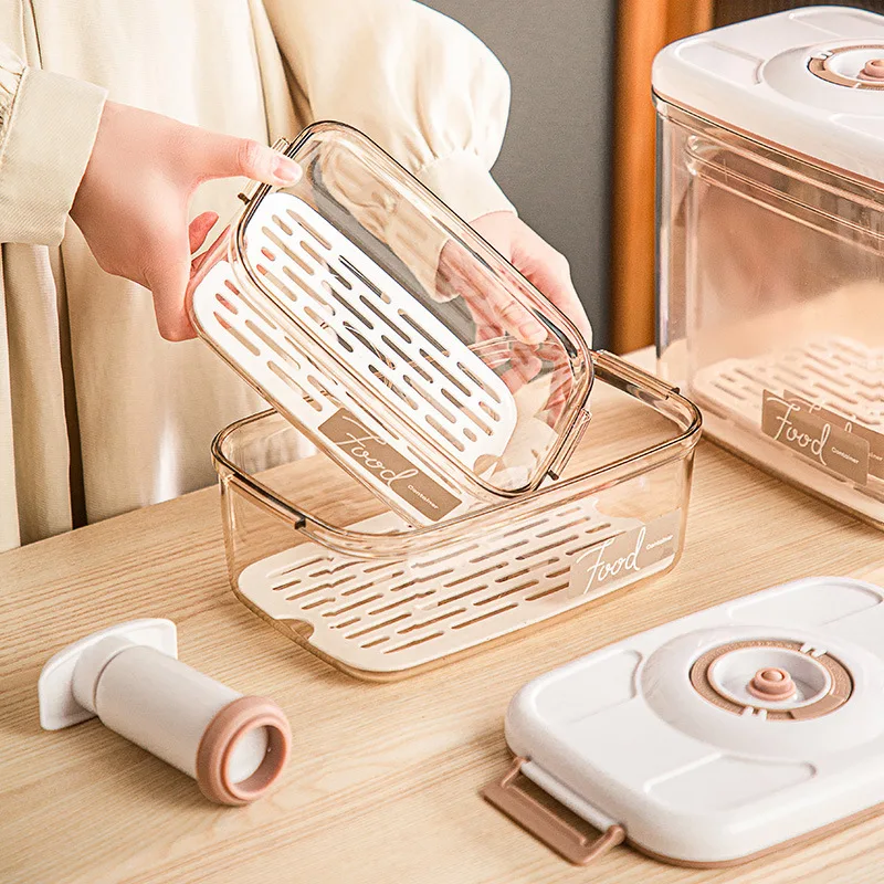 Boîte hermétique sous vide pou - Food Storage Vacuum Containers avis et prix