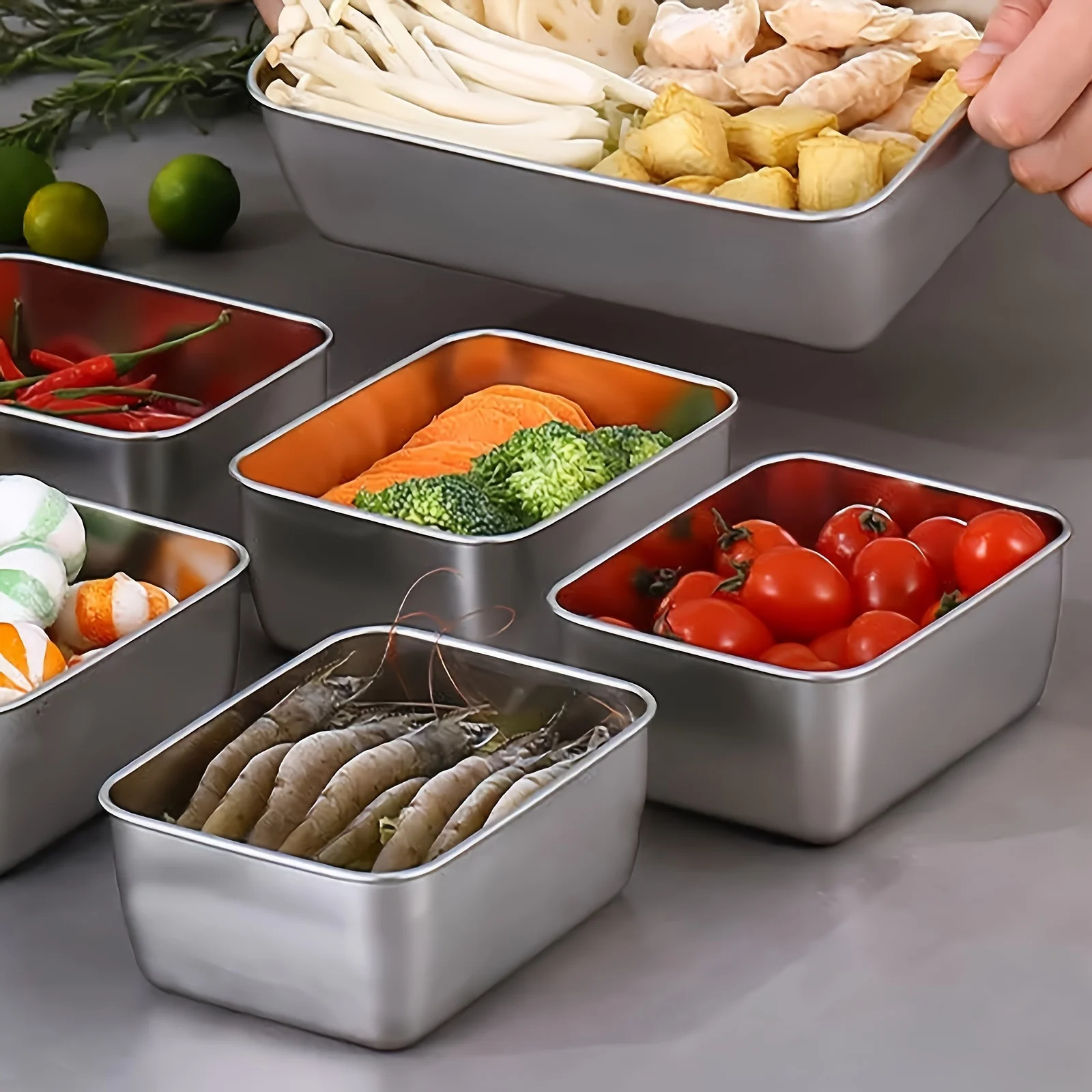 Ensemble de contenants aliment - Food Storage In Stainless Steel avis et prix