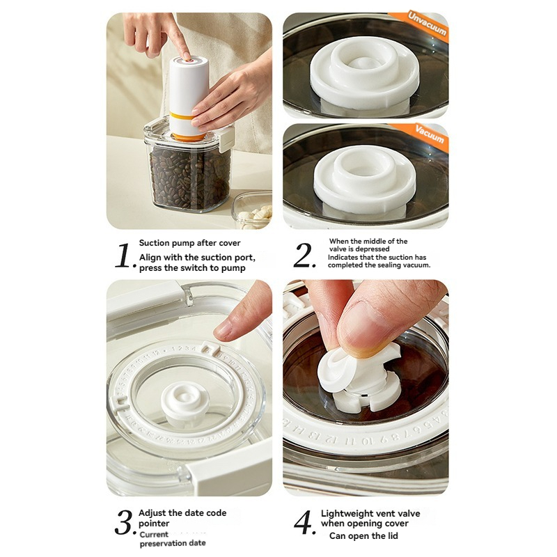 Récipient scellé sous vide pou - Food Storage Vacuum Containers avis et prix
