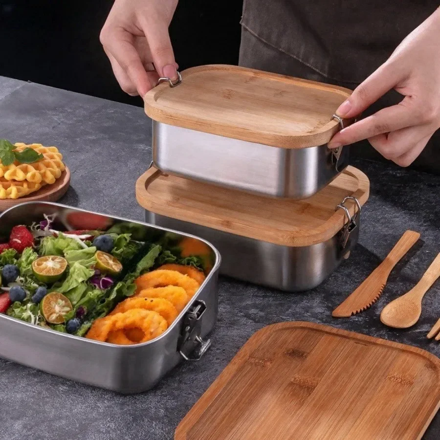 Nouvelle boîte à lunch en acie - Food Storage In Stainless Steel avis et prix