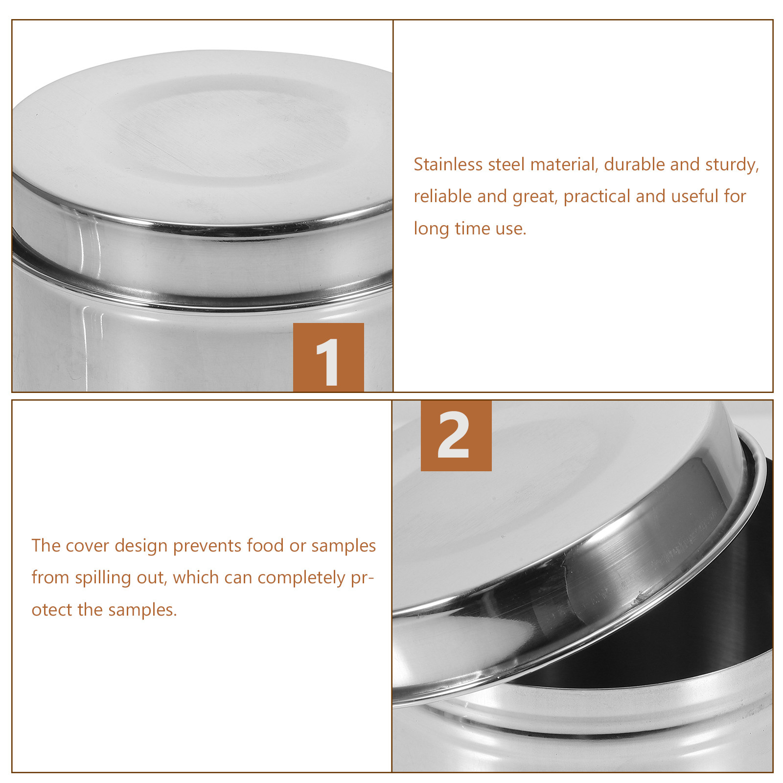 Lot de 4 boîtes de conservatio - Food Storage And Safety avis et prix