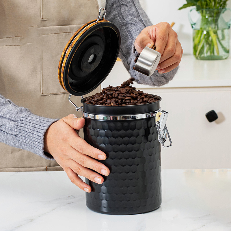 Boîtes à café de cuisine en ac - Food Storage In Stainless Steel avis et prix