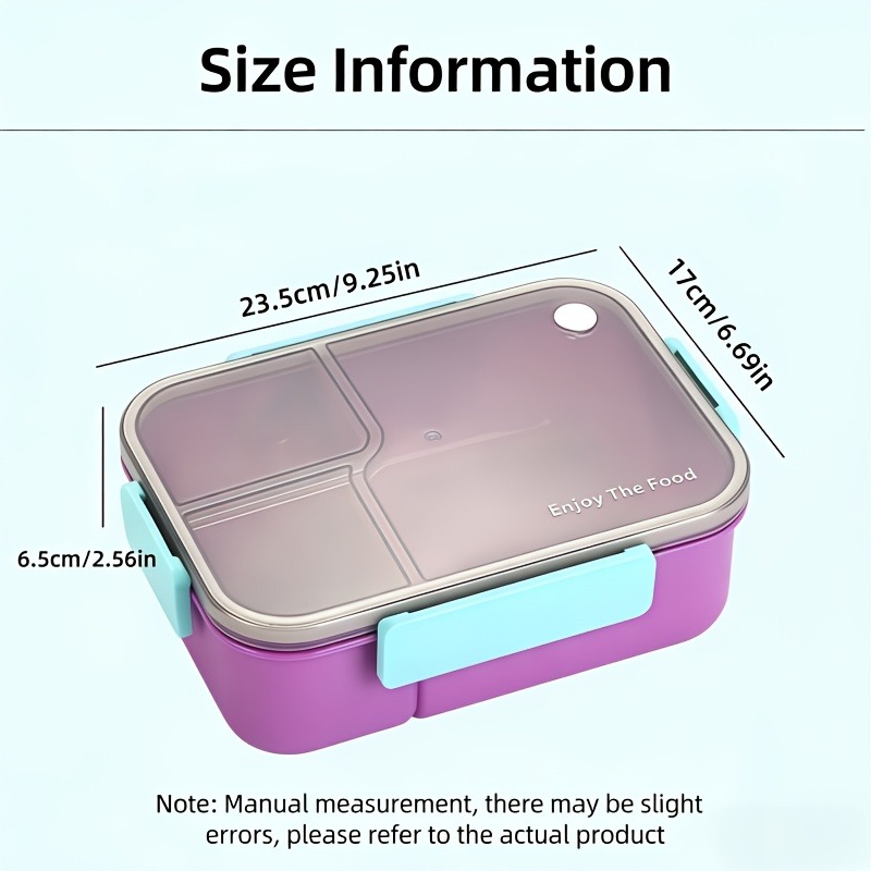 Boîte à bento anti-fuite color - Food Storage Kits avis et prix