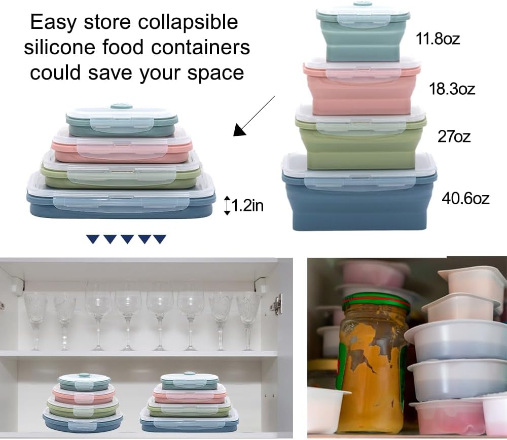Ensemble de récipients pliable - Food Storage Kits avis et prix