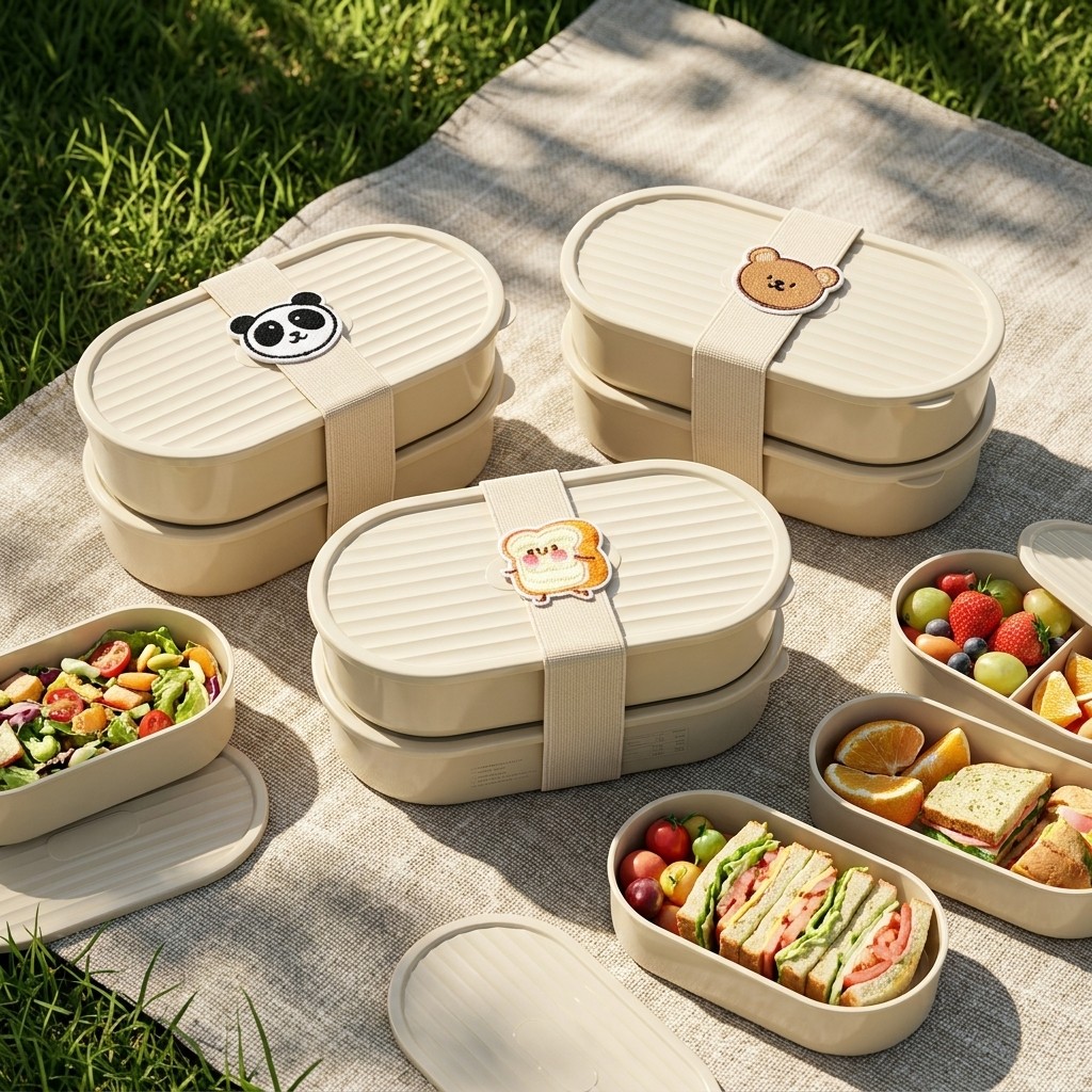 Lot de 2 boîtes bento pour enf - Food Storage Kits avis et prix