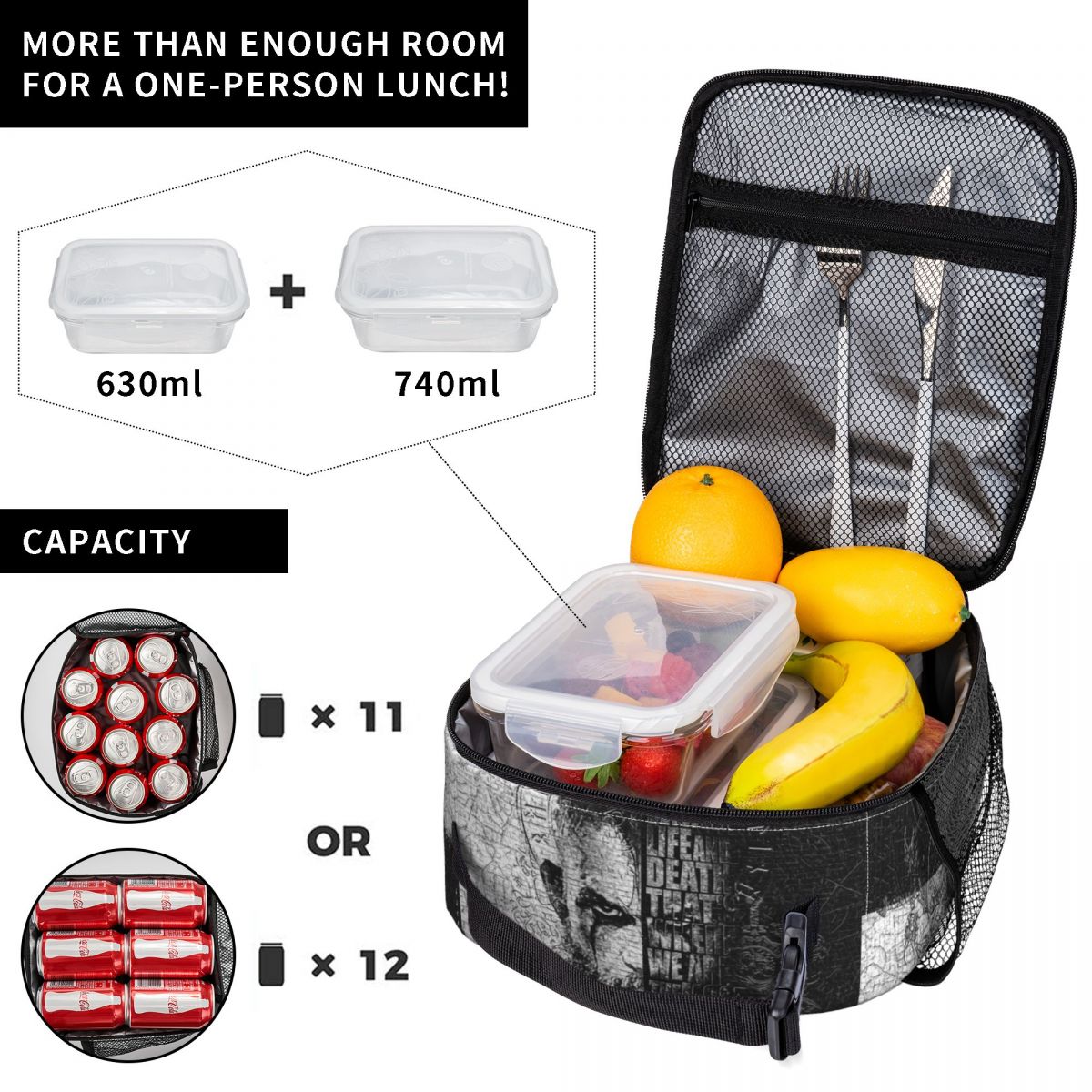 Sac à déjeuner personnalisé av - Food Storage Quotes avis et prix