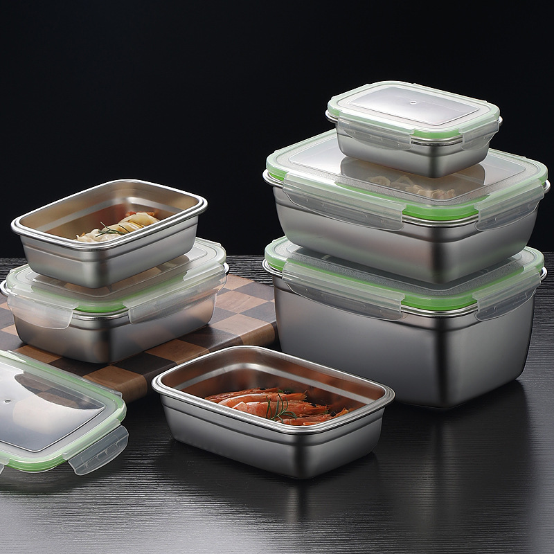 Boîte à déjeuner en acier inox - Food Storage In Stainless Steel avis et prix