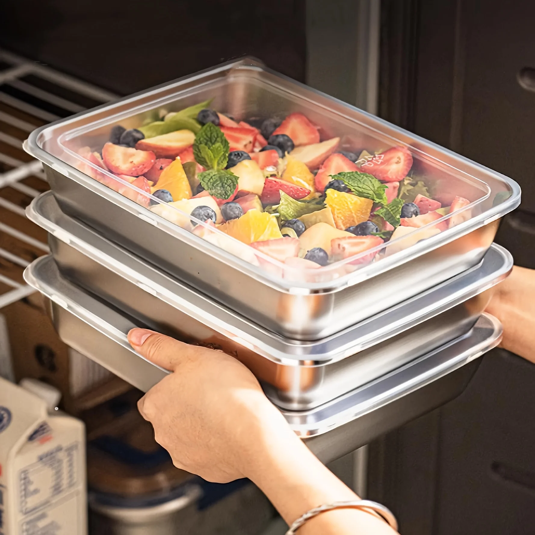 3 boîtes alimentaires en acier - Food Storage Warehouse avis et prix