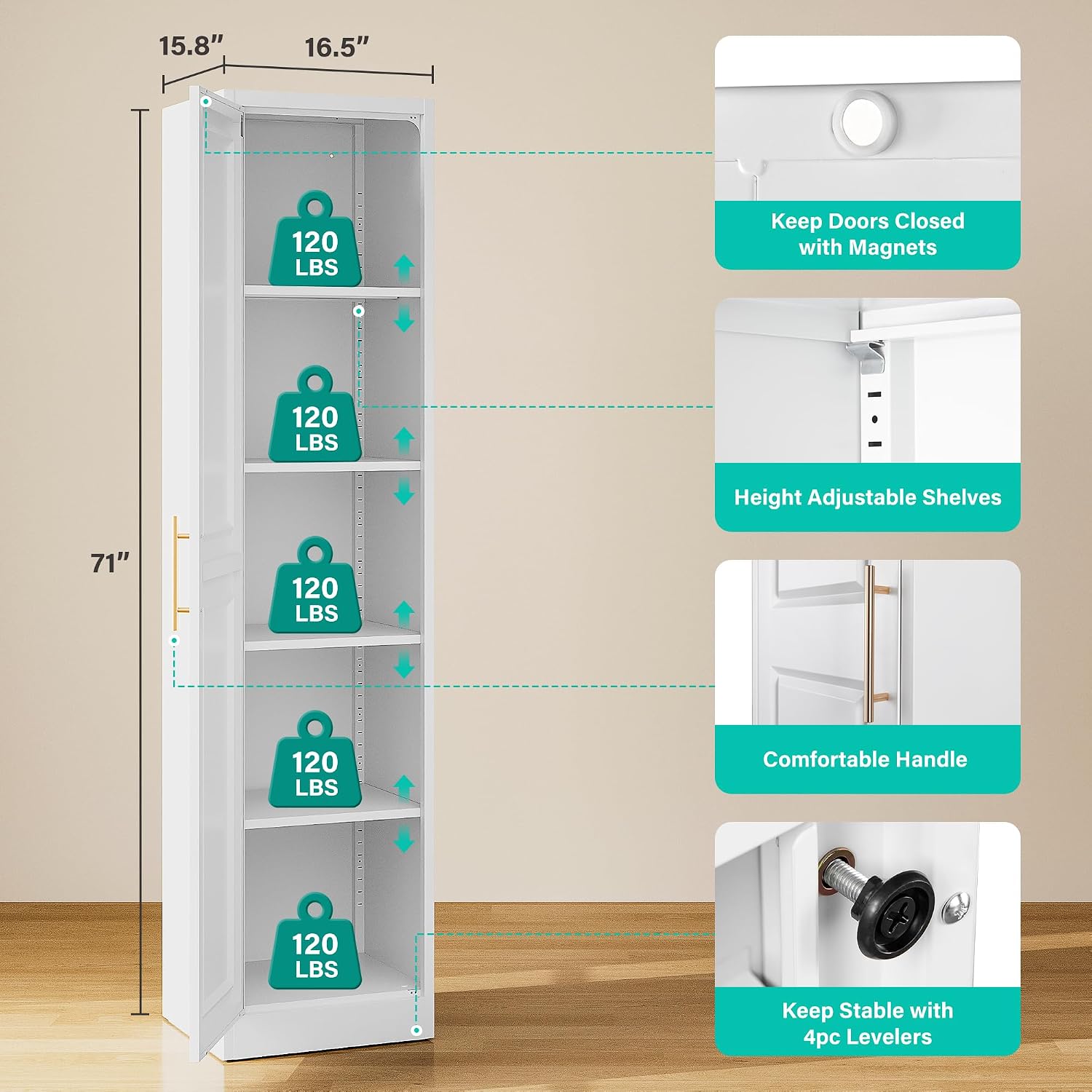Armoire de rangement étroite e - Food Storage Tank avis et prix