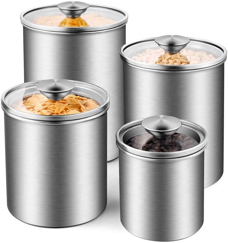 Conteneurs de stockage des ali - Food Storage In Stainless Steel avis et prix