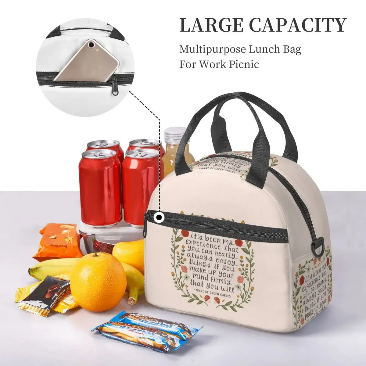 Sac à lunch isotherme avec cit - Food Storage Quotes avis et prix